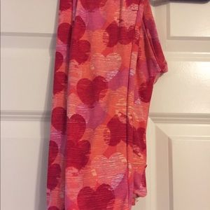 LuLaRoe tween valentine leggings